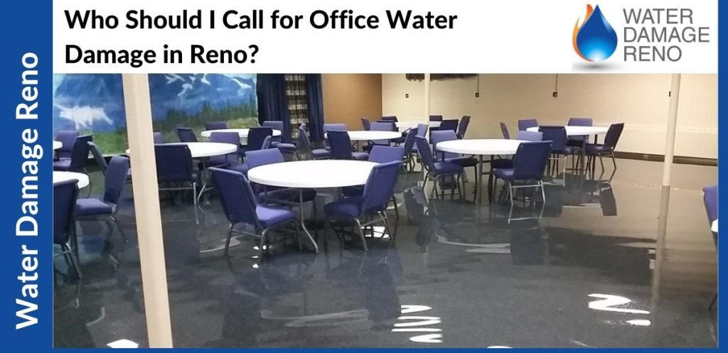 Who Should I Call for Office Water Damage in Reno